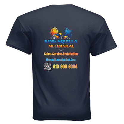 KSM Color Logo Gildan G500 Adult T-Shirt - King Squilla Mechanical